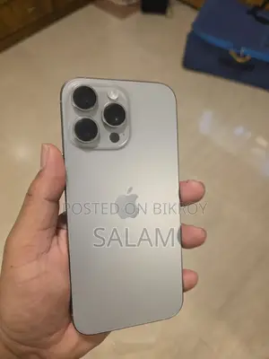 অ্যাপল আইফোন ১৬ প্রো ম্যাক্স ১ টিবি সিলভার