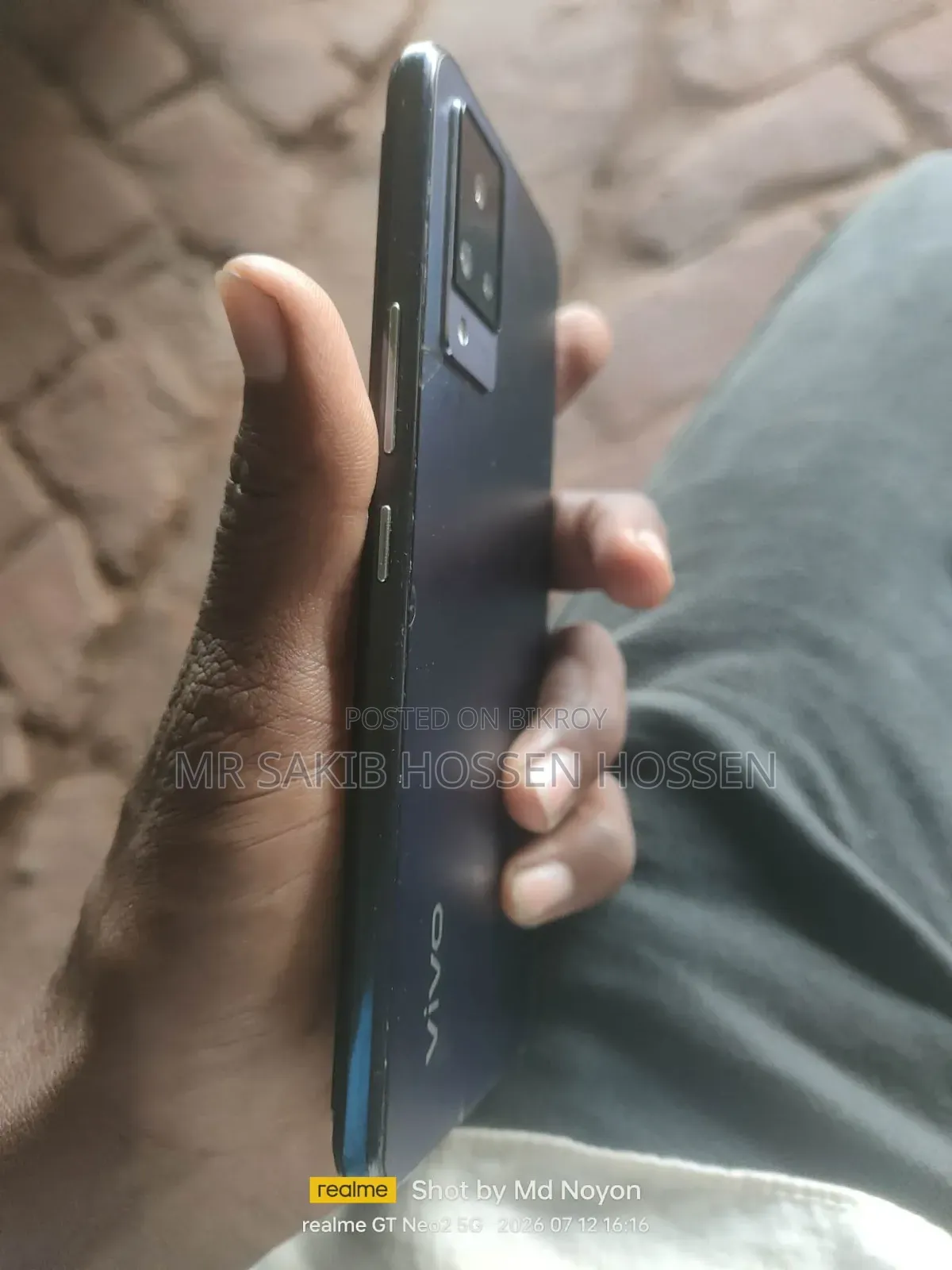 Vivo V21 128 GB Black