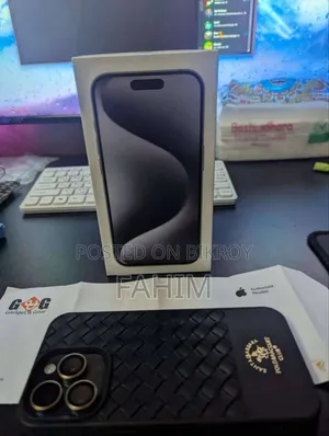 অ্যাপল আইফোন ১৫ প্রো ম্যাক্স ৫১২ জিবি ব্ল্যাক