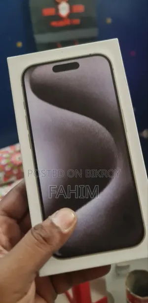 অ্যাপল আইফোন ১৫ প্রো ম্যাক্স ৫১২ জিবি ব্ল্যাক