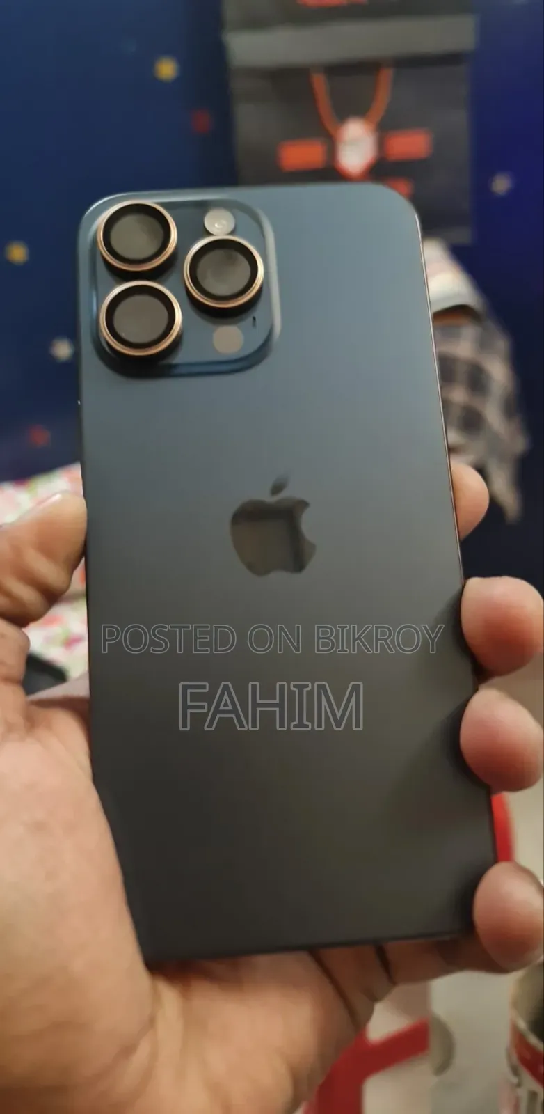 অ্যাপল আইফোন ১৫ প্রো ম্যাক্স ৫১২ জিবি ব্ল্যাক