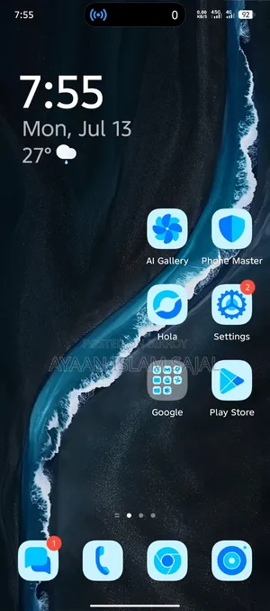 Samsung Galaxy A02 32 GB Blue