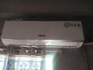 ভিশন এসি দেড় টন খুব ভালো বাসায় রানিং আছে