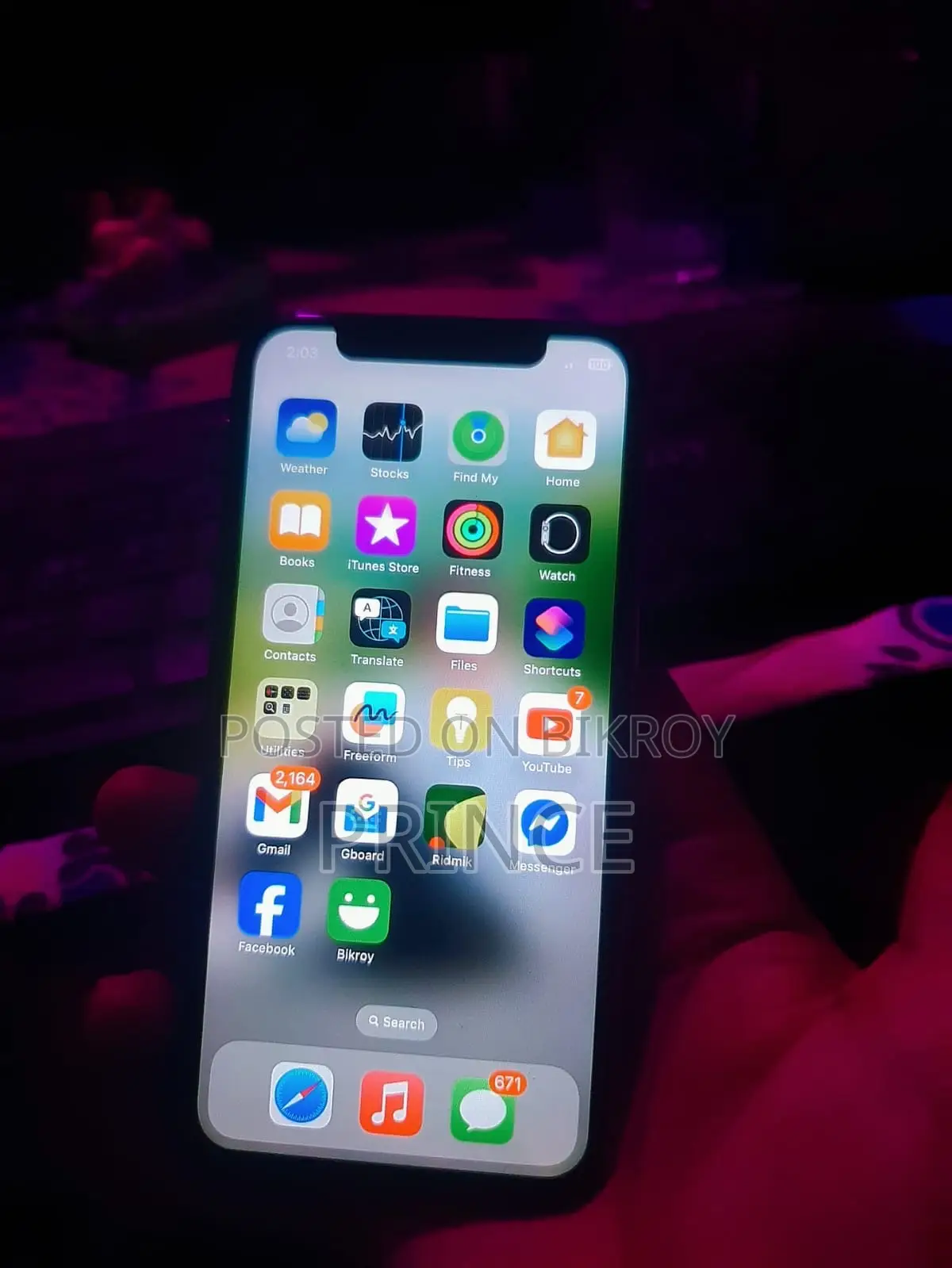 Apple iPhone X 64 GB White