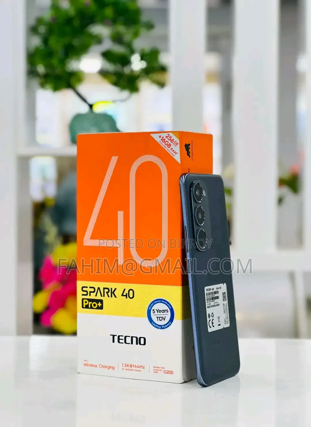 Tecno Spark 40 Pro+ 256 GB Bronze