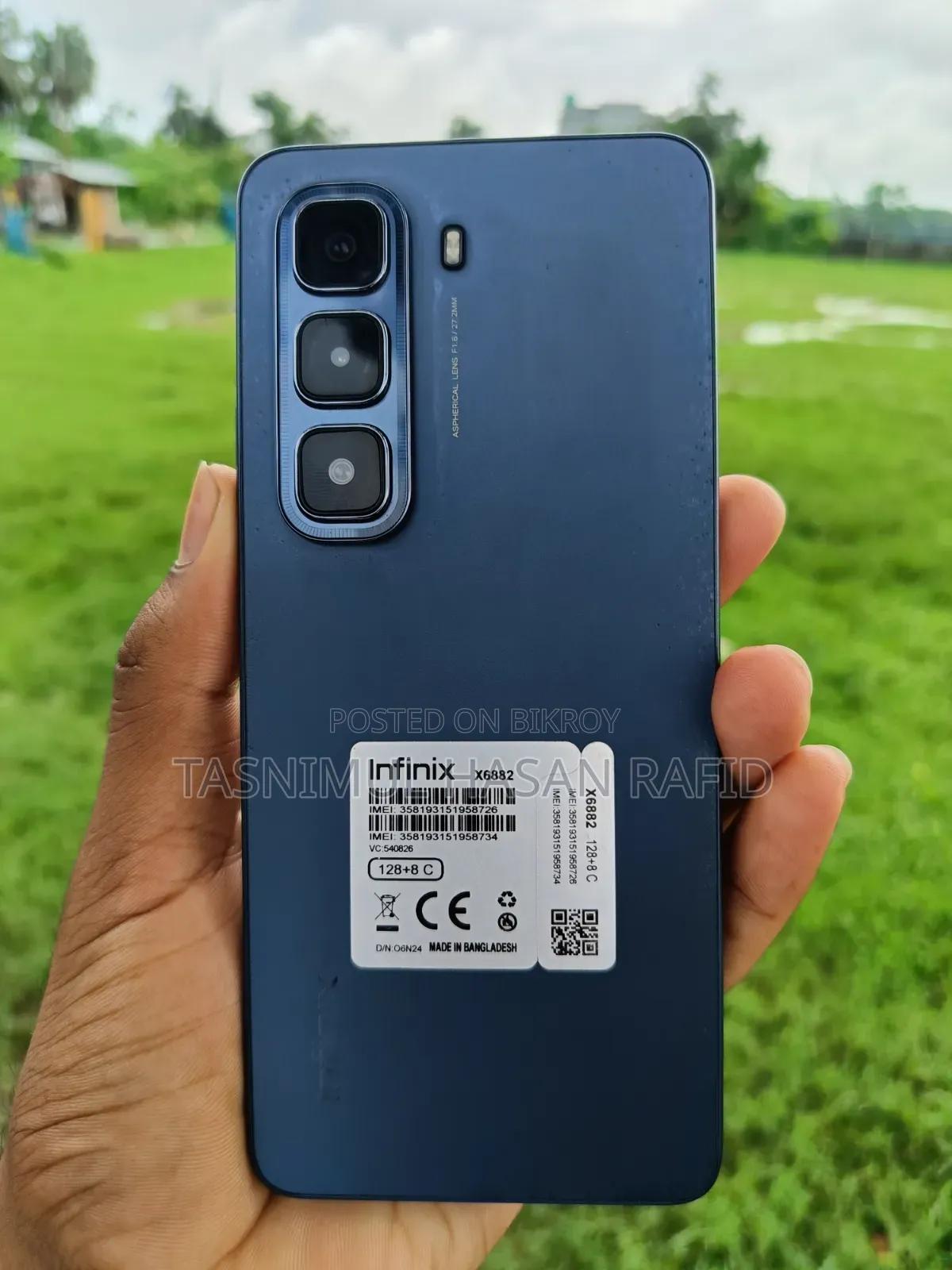 New Infinix Hot 50 128 GB Blue