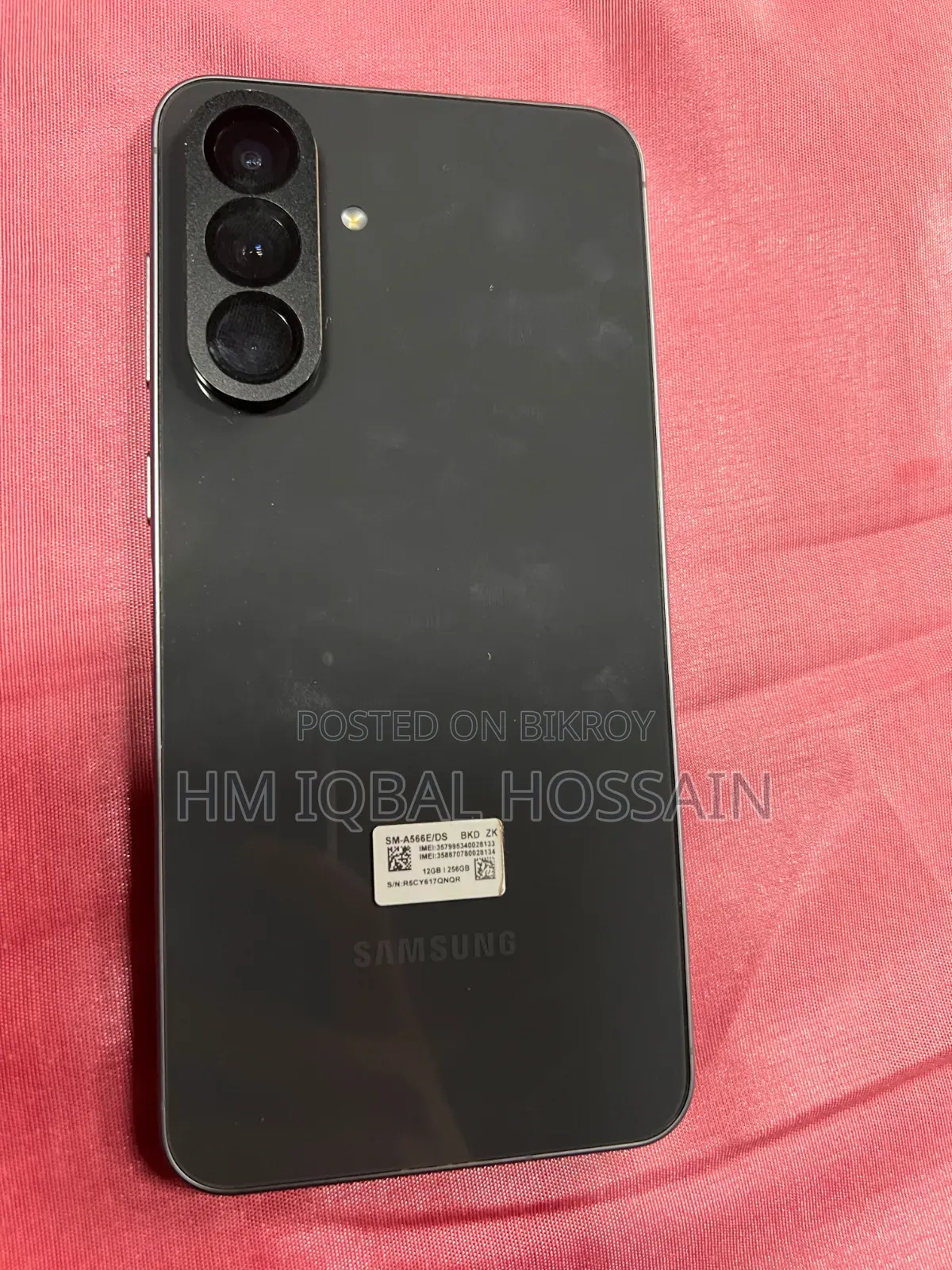 স্যামসাং গ্যালাক্সি এ৫৬ ২৫৬ জিবি
