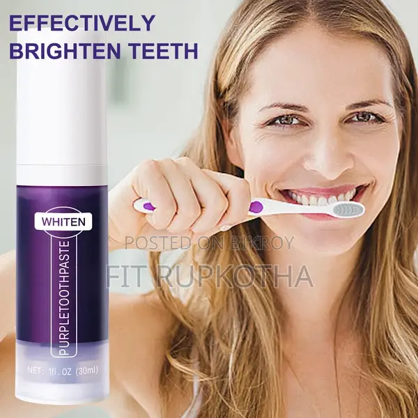 Purple Toothpaste