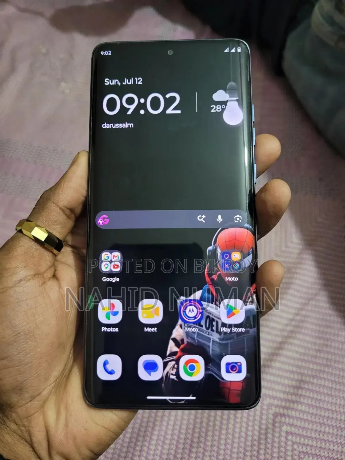Motorola Edge 60 Fusion 256 GB Gray
