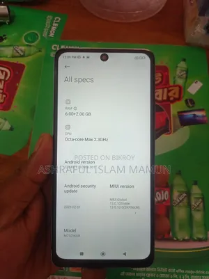 Xiaomi Redmi Note 10 Pro Max 128 GB Blue