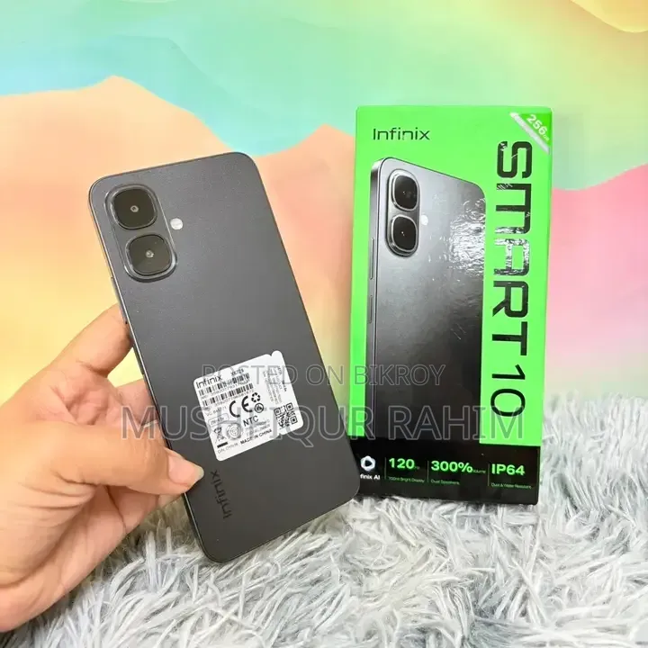 Infinix Smart 10 64 GB Black