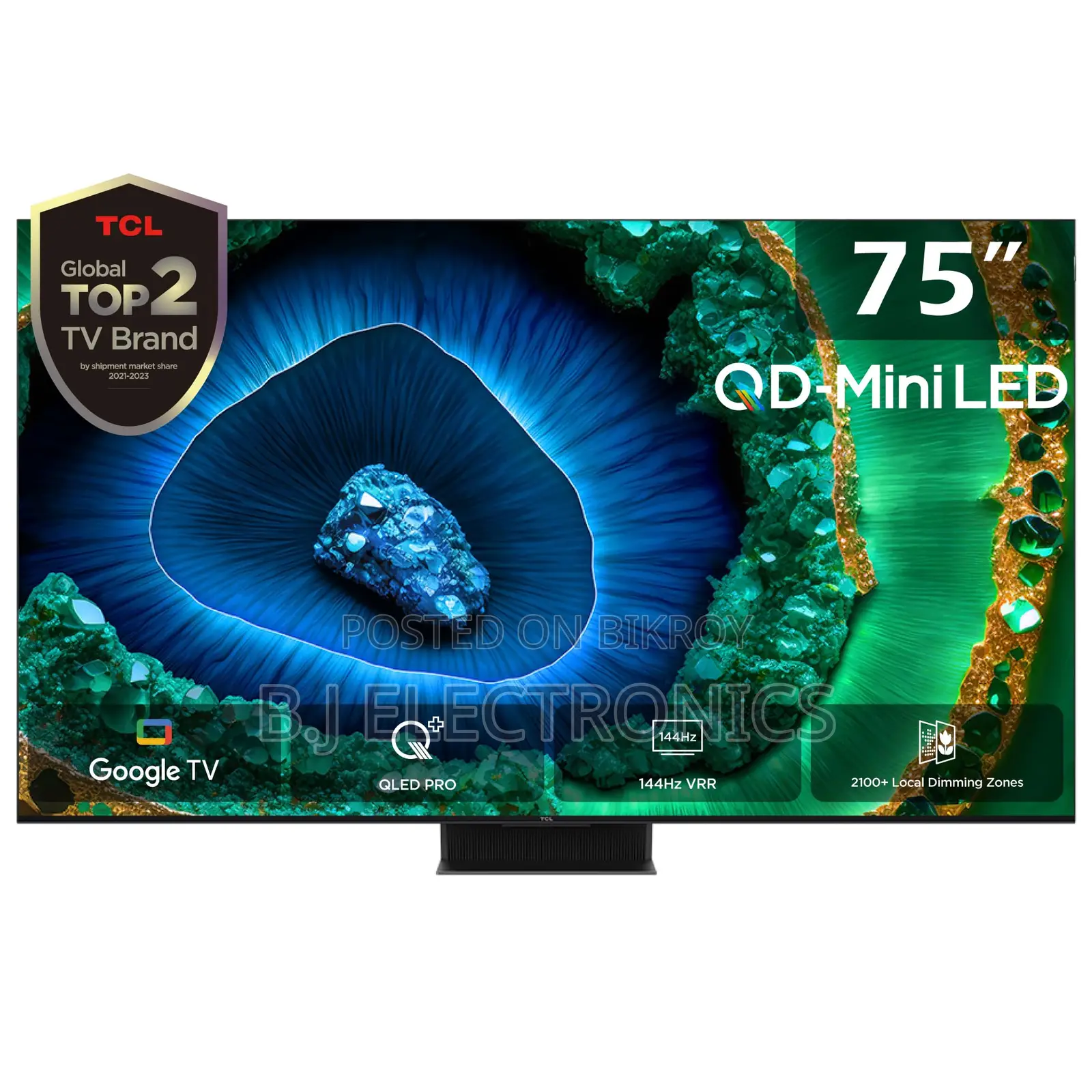 TCL 75c6ks 75" Uhd Qd Miniled Smart Google Tv