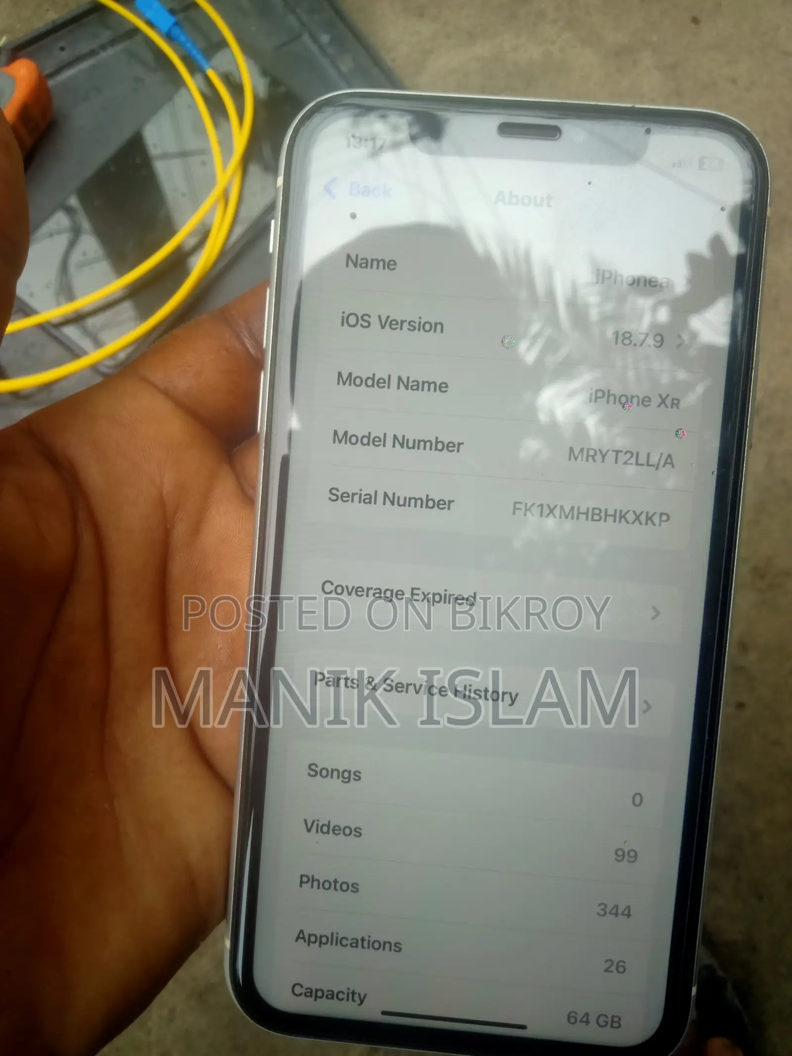 Apple iPhone XR 64 GB White