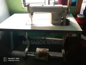 The electric sewing machine will be sold urgently.