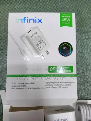 Infinix 45W Original Charger
