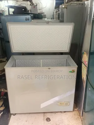 265 Liter running deep fridge for sale.