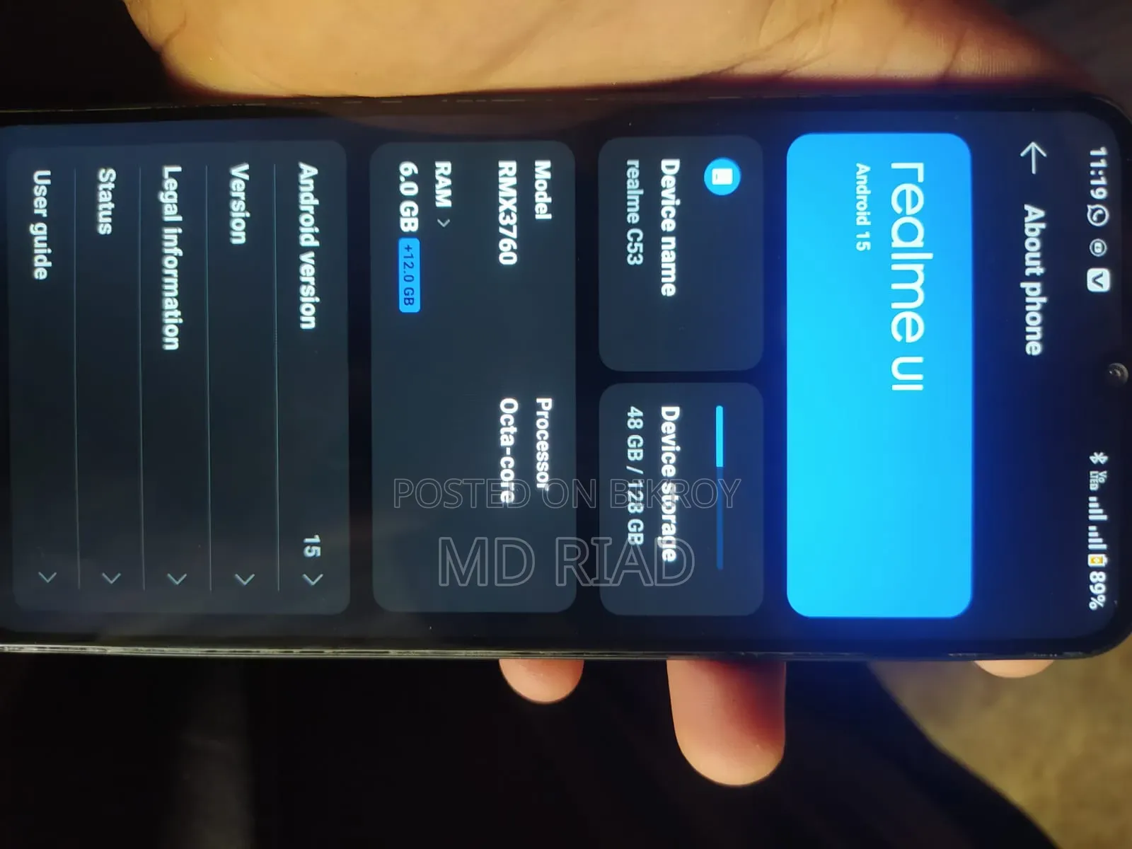 Realme C53 128 GB Black