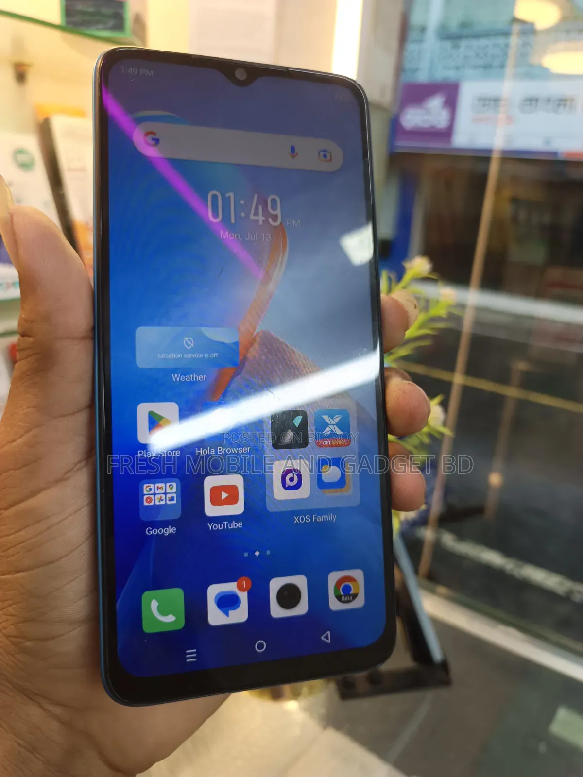Infinix Smart 7 64 GB Blue