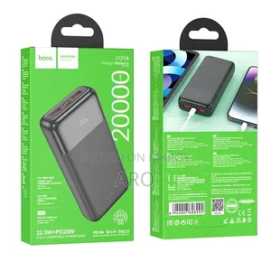 Hoco J121a Fast 22.5w+Pd20wd Power Bank 20000mah হোকো পাওয়ার ব্যাংক