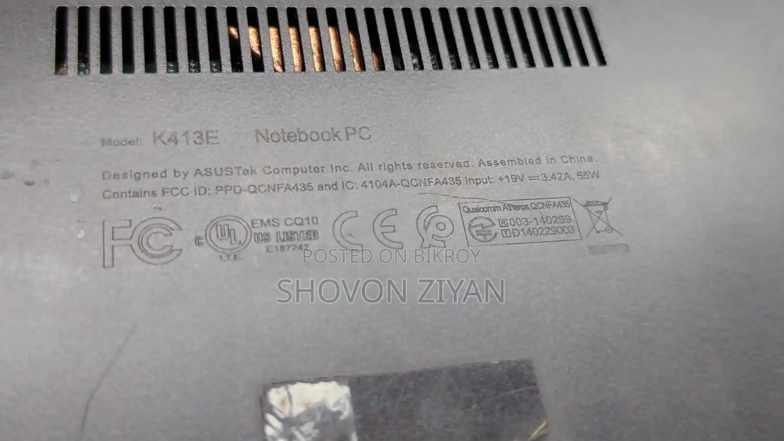 Laptop Asus Vivobook 14 8GB Intel Core i5 SSD 256GB