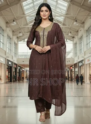 প্রিমিয়াম এসি কটন কাঁচুপি থ্রি-পিস