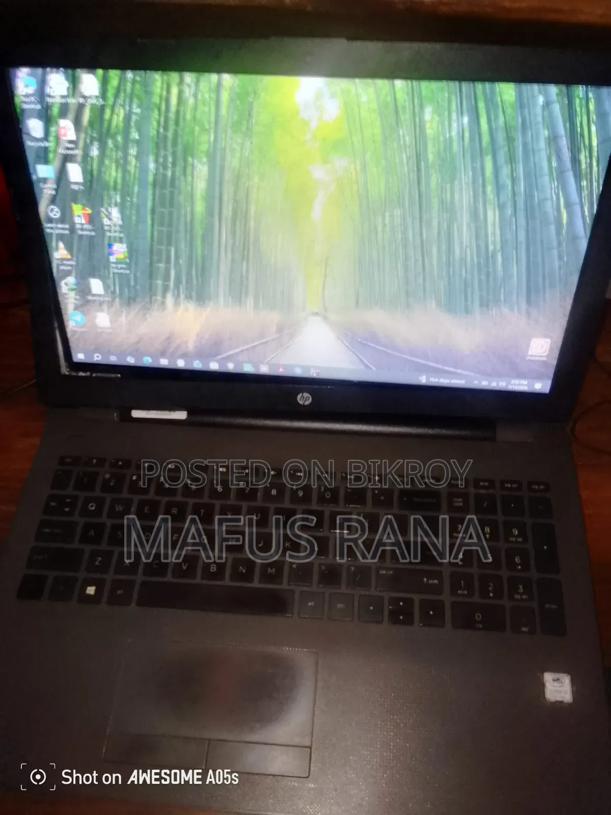 Laptop HP 250 G6 4GB Intel Core I3 HDD+SSD 1T