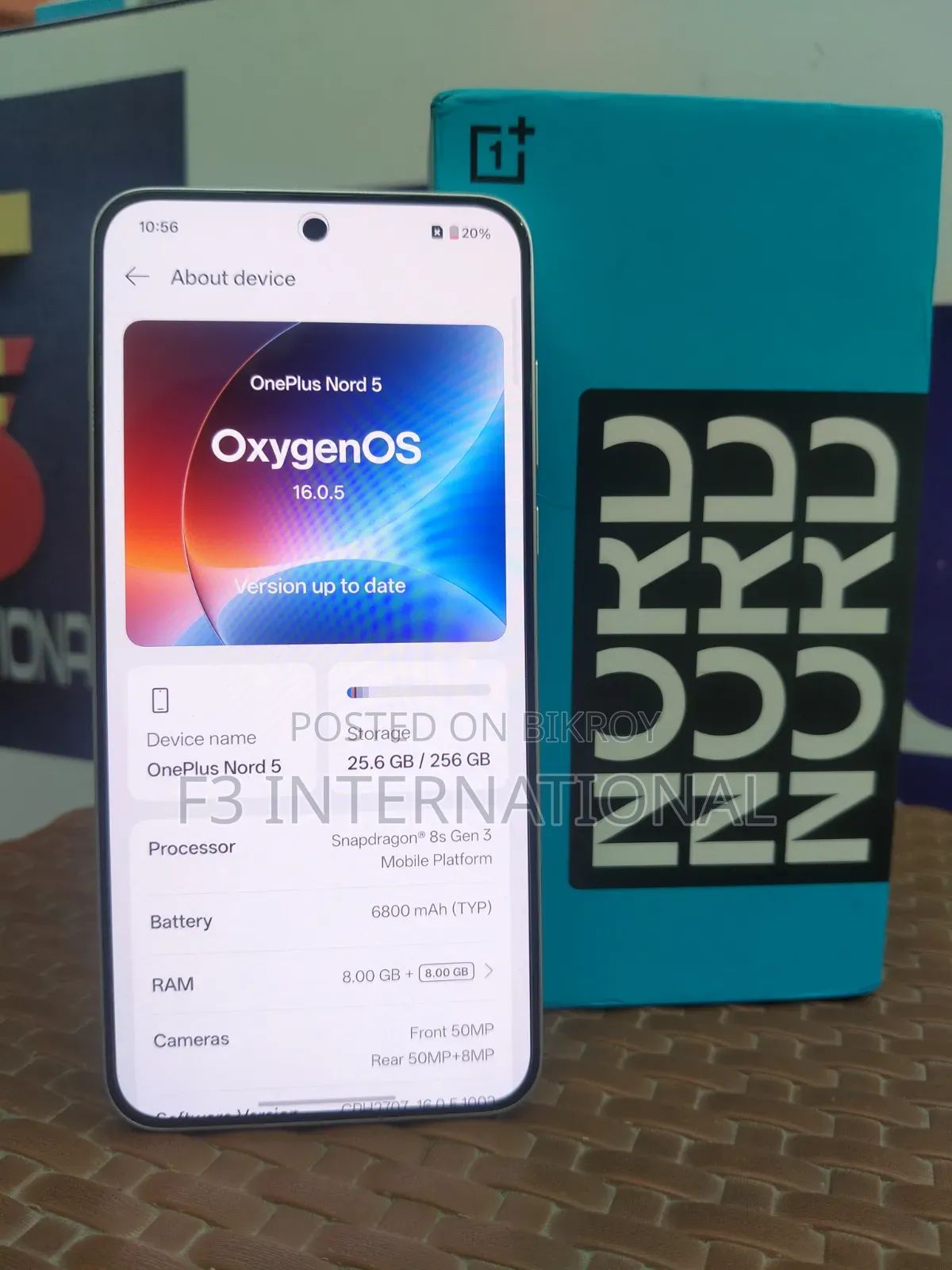 OnePlus Nord 5 256 GB Silver