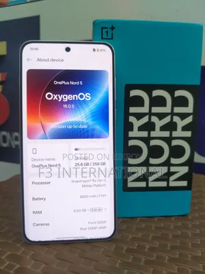OnePlus Nord 5 256 GB Silver