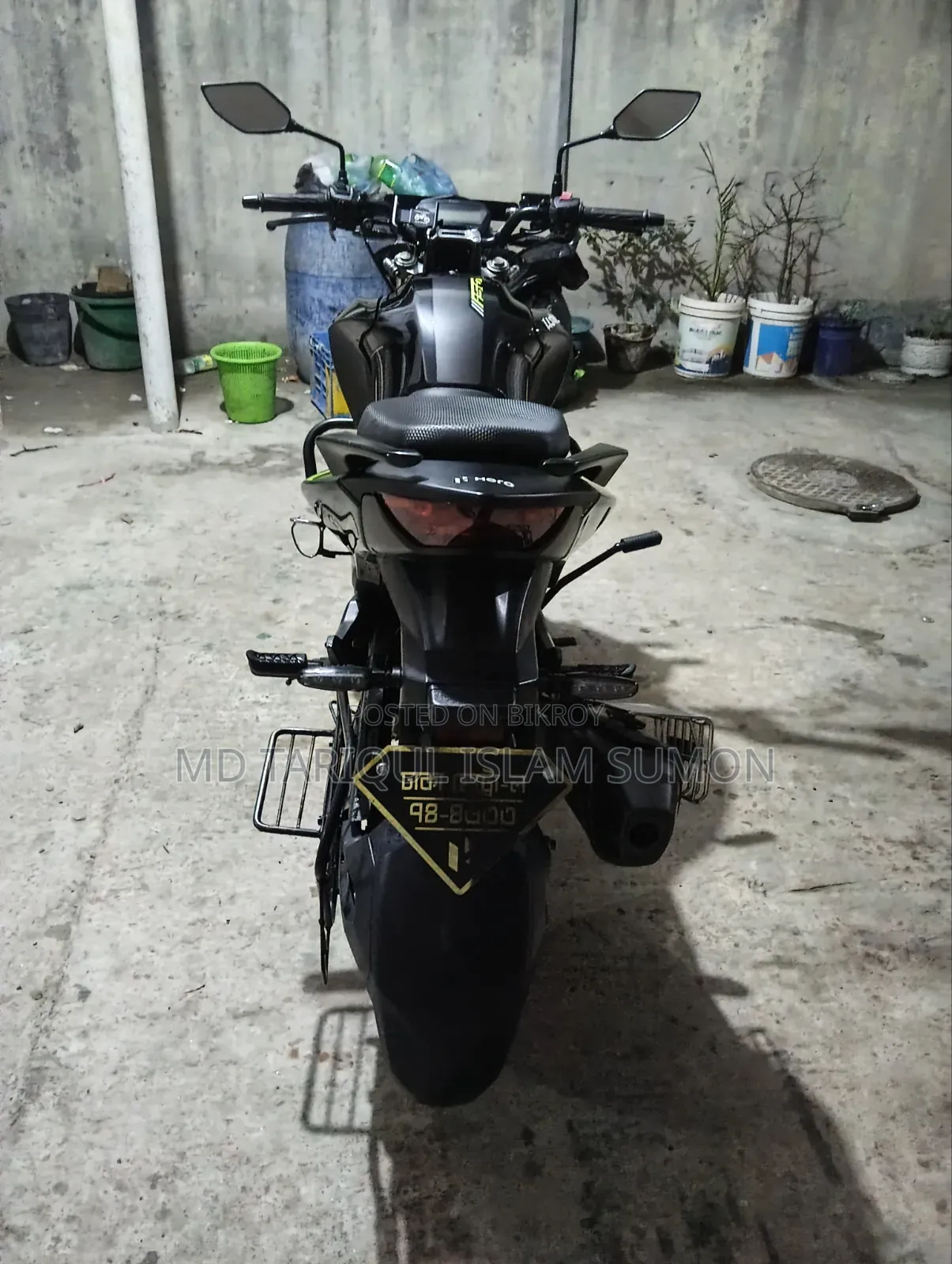 Hero Hunk 150R Xtec 2026 Black
