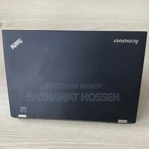 ল্যাপটপ লেনোভো থিংকপ্যাড টি৪৩০এস ৪জিবি র‍্যাম ইন্টেল কোর আই৫ ৬৪০জিবি হার্ডডিস্ক+এসএসডি