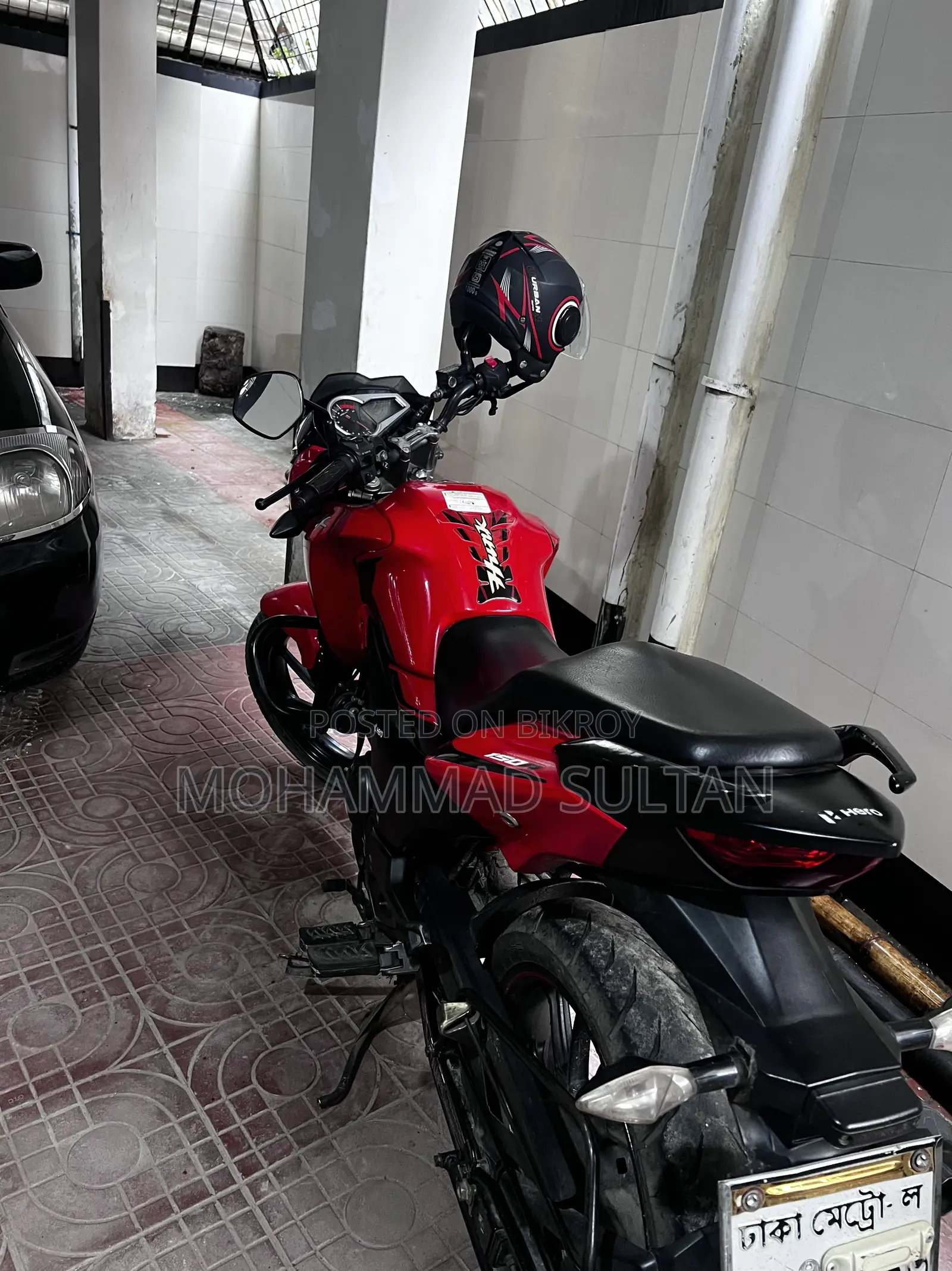 Hero Hunk 150R Xtec ২০২১ লাল