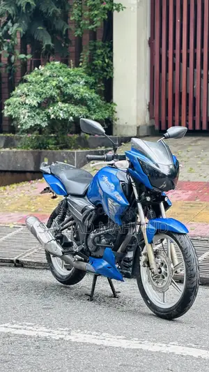 টিভিএস অ্যাপাচি আরটিআর ১৬০ ২ভি ২০১৮ ব্লু
