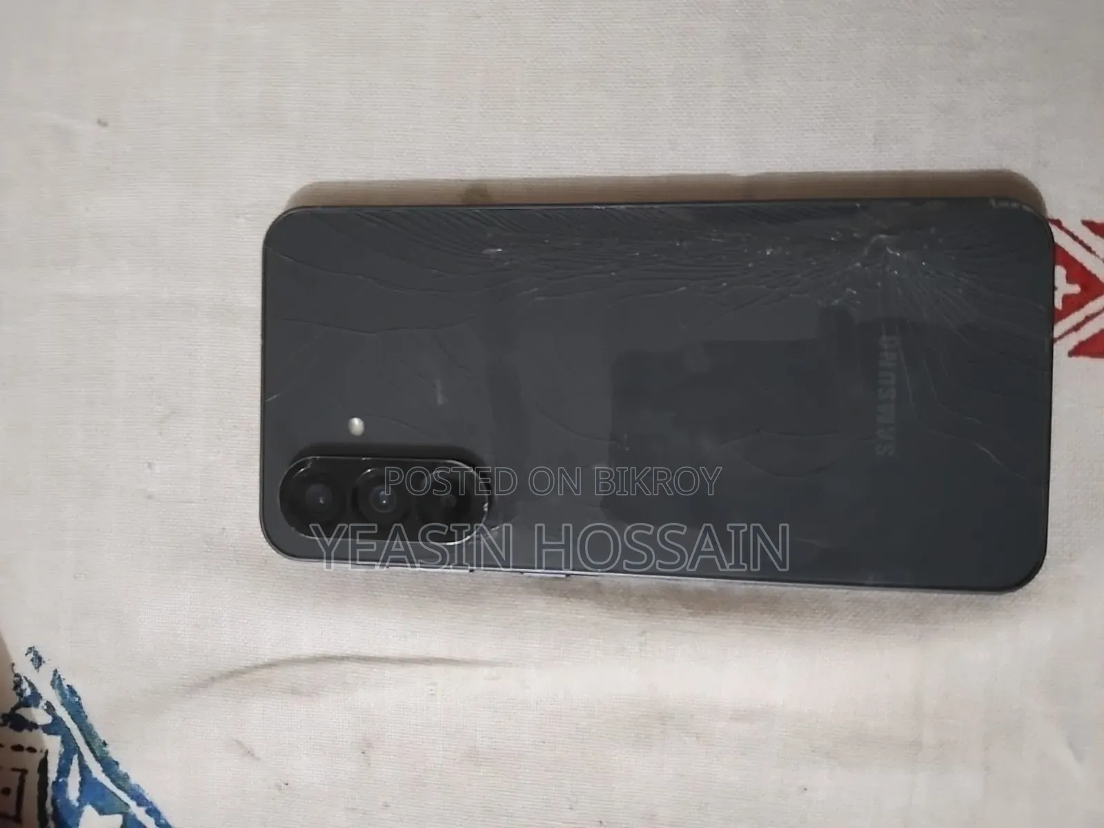 স্যামসাং গ্যালাক্সি এ৫৬ ১২৮ জিবি কালো