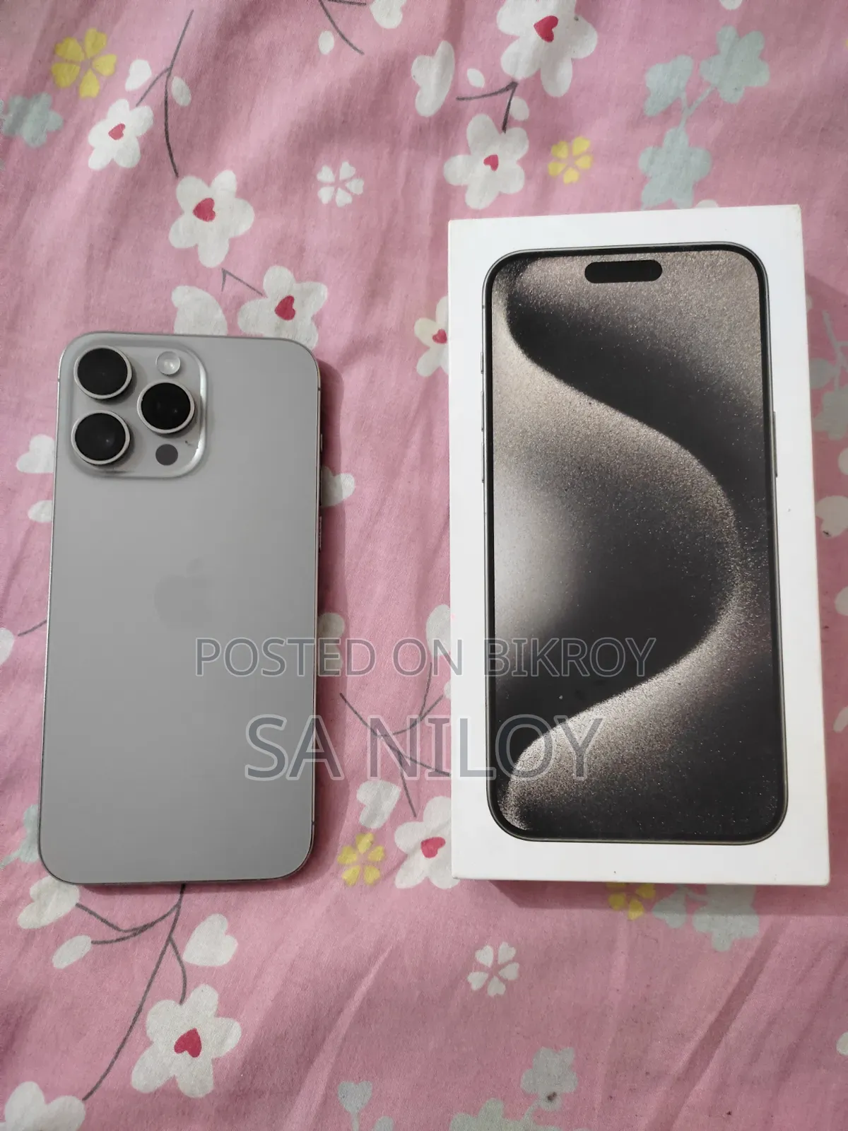 Apple iPhone 15 Pro Max 256 GB Silver