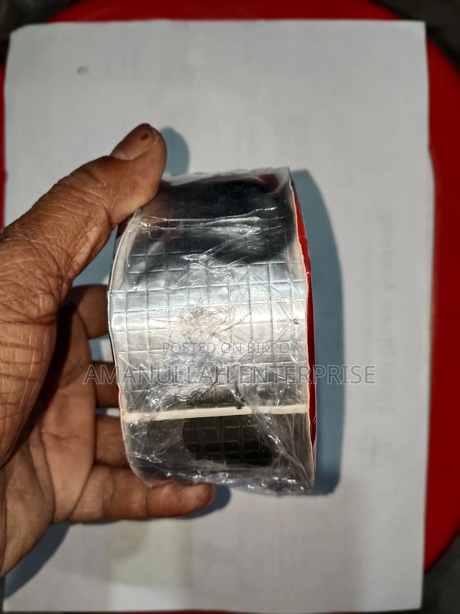 Waterproof Butyl Aluminum Foil Tape | Permanent Leak Repair.