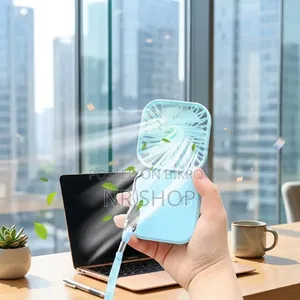 Multi-function Three-speed Mini Neck Fan