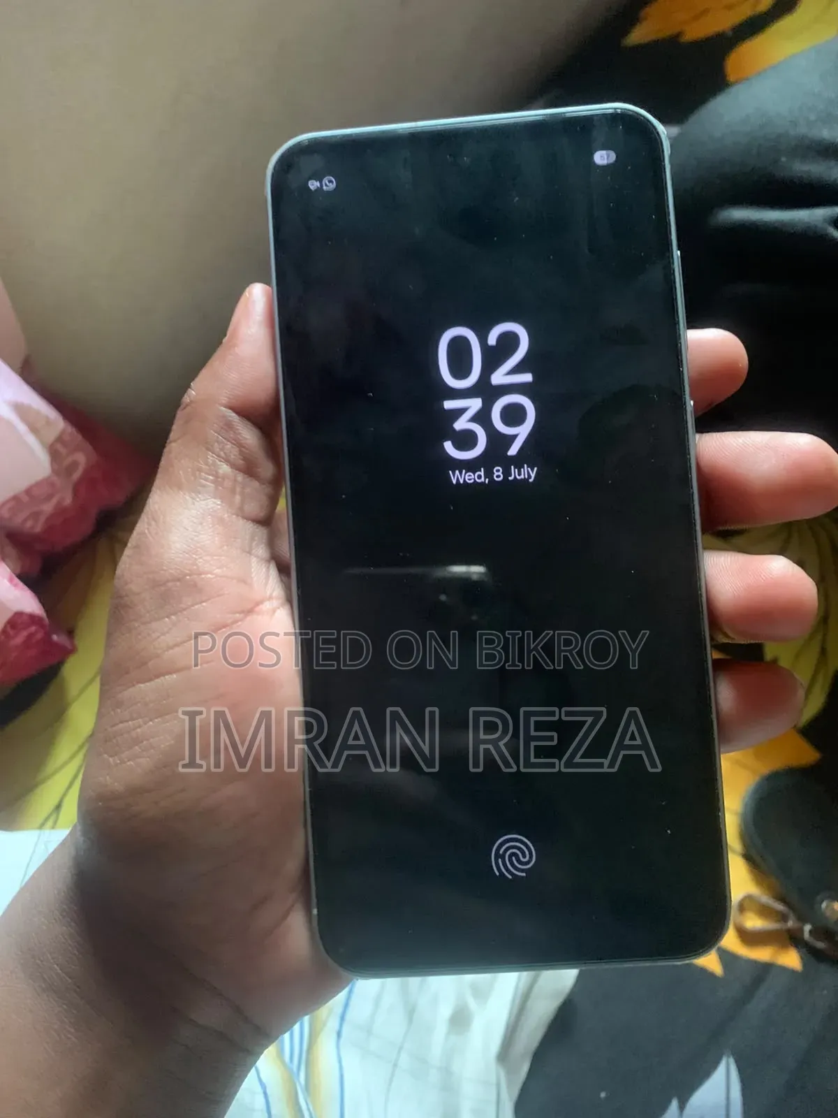 স্যামসাং গ্যালাক্সি এ৫৫ ২৫৬ জিবি হোয়াইট