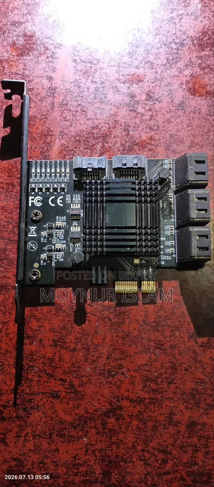 PCIe to SATA Card