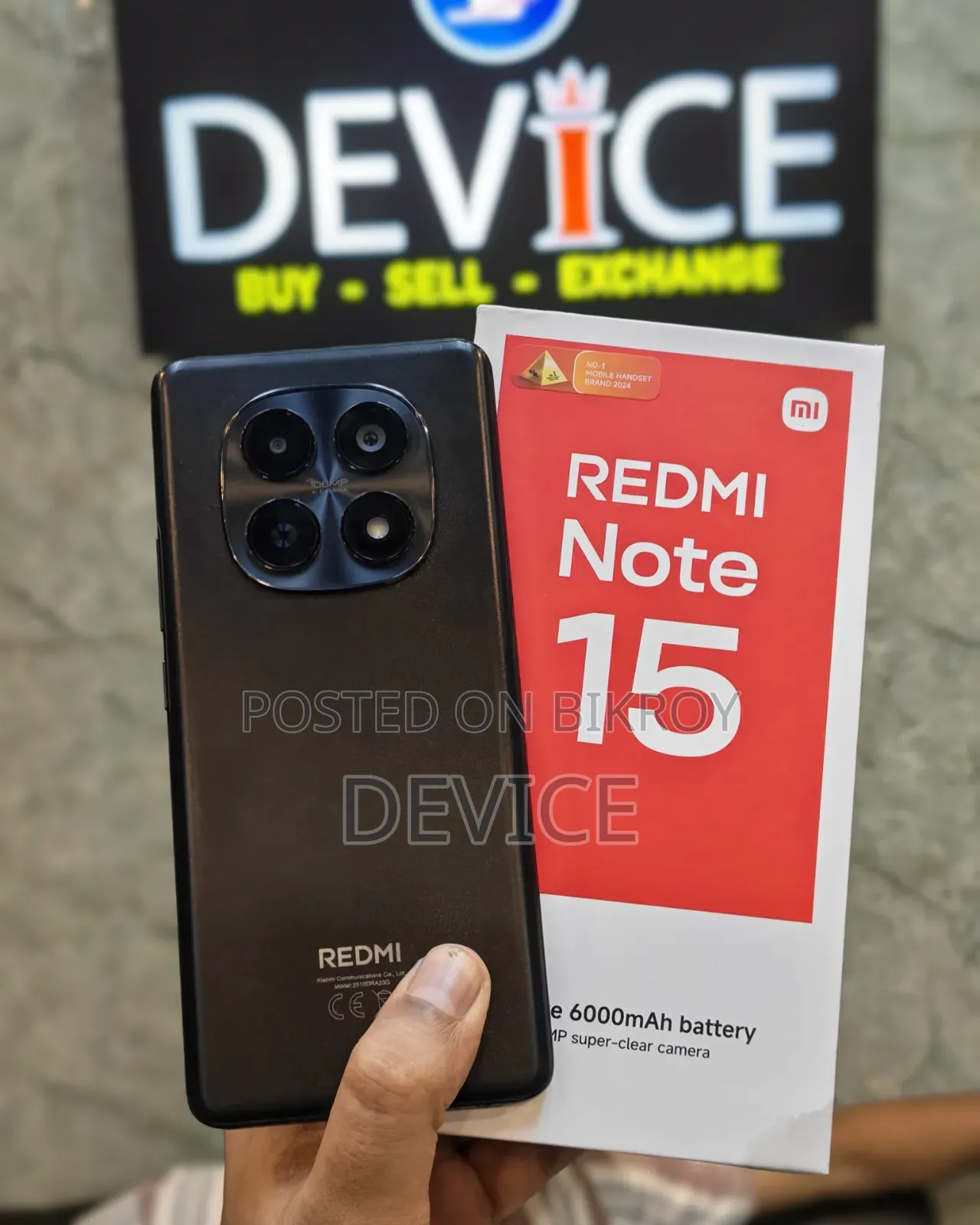 Xiaomi Redmi Note 15 256 GB Black