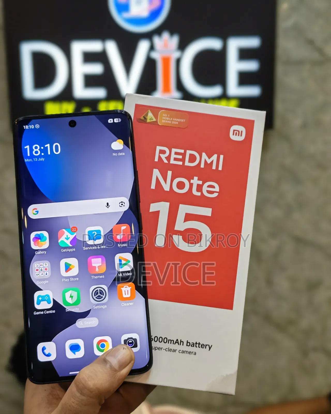 Xiaomi Redmi Note 15 256 GB Black