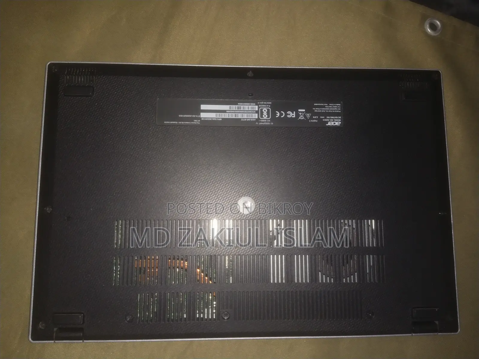Laptop Acer Aspire 3 8GB AMD Ryzen 5 SSD 512GB