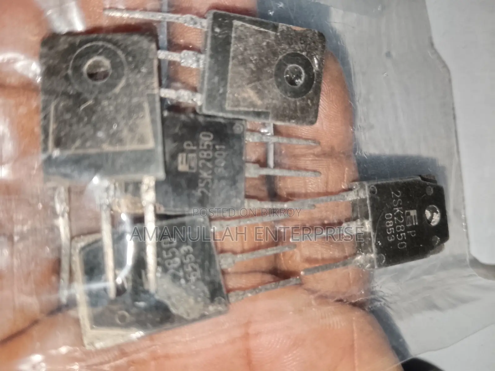 2SK2850 এন-চ্যানেল পাওয়ার মসফেট - ৬০০ ভোল্ট ৬ অ্যাম্পিয়ার টিও-২২০এফ হাই-স্পিড ট্রানজিস্টর