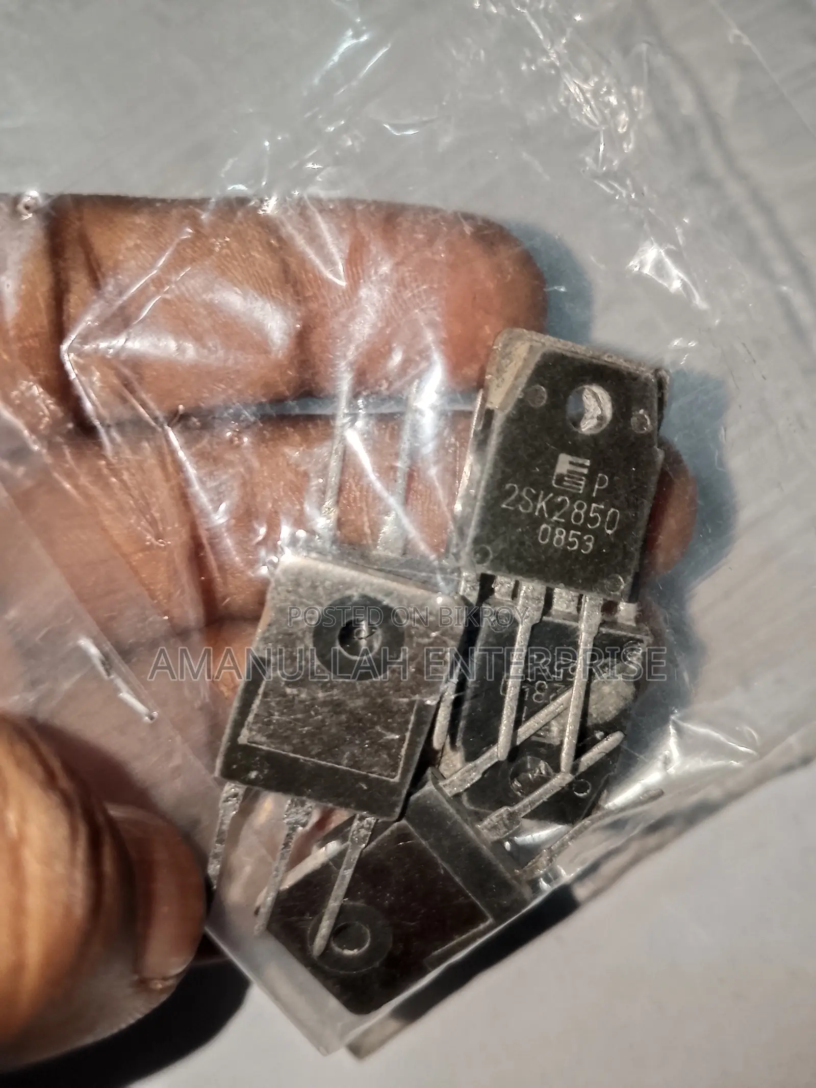 2SK2850 এন-চ্যানেল পাওয়ার মসফেট - ৬০০ ভোল্ট ৬ অ্যাম্পিয়ার টিও-২২০এফ হাই-স্পিড ট্রানজিস্টর