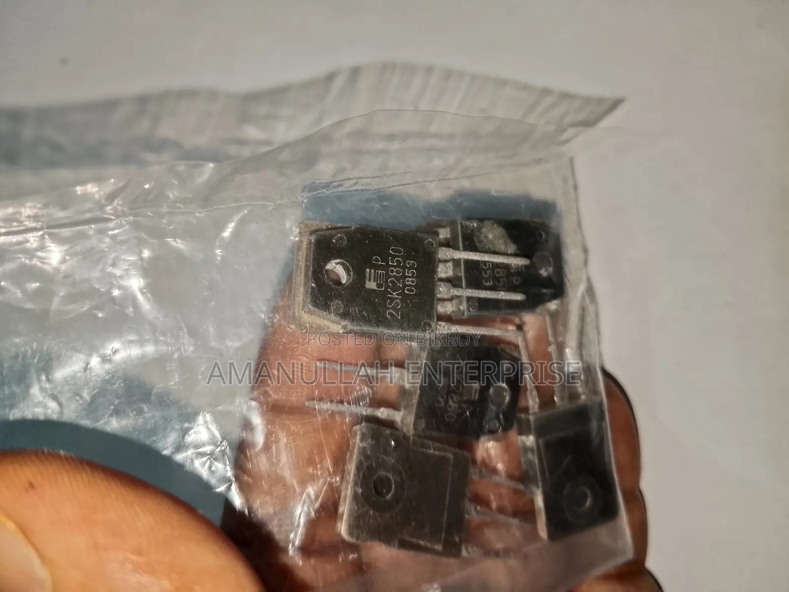 2SK2850 এন-চ্যানেল পাওয়ার মসফেট - ৬০০ ভোল্ট ৬ অ্যাম্পিয়ার টিও-২২০এফ হাই-স্পিড ট্রানজিস্টর