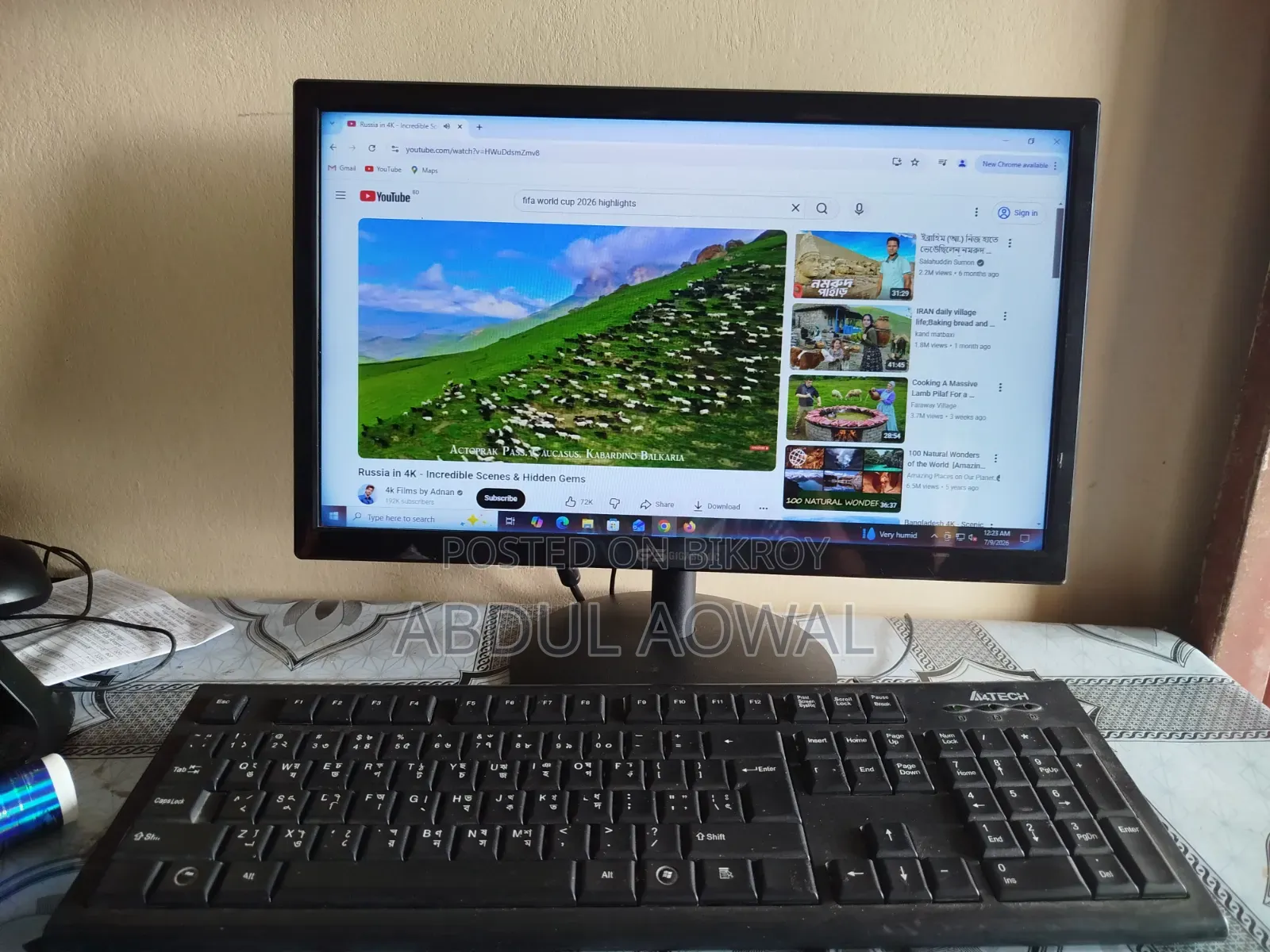 Desktop Computer 4GB Intel Core i3 HDD 2TB