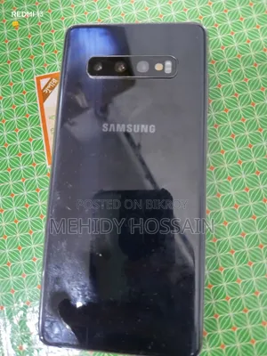 স্যামসাং গ্যালাক্সি এস১০ প্লাস ১২৮ জিবি কালো