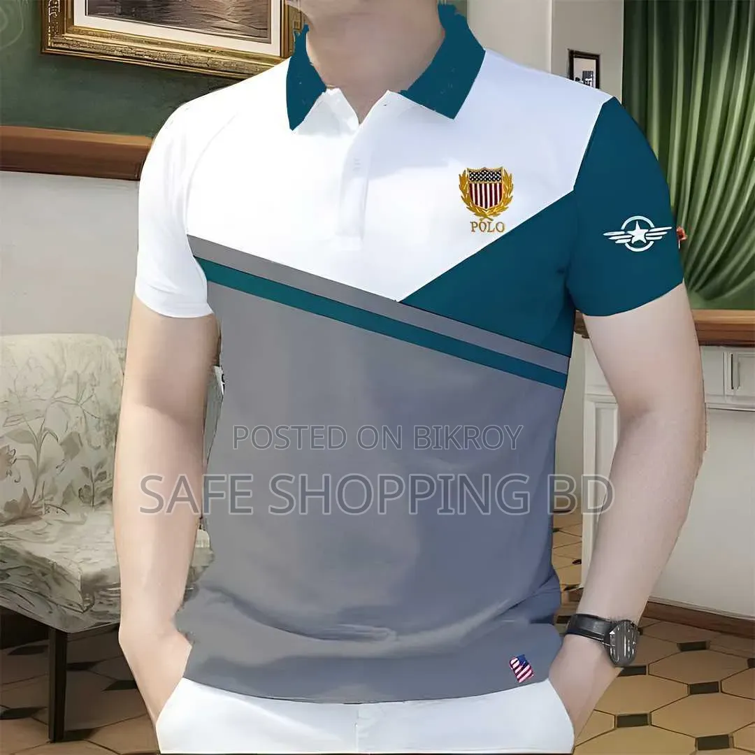 Premium Men's Polo T-shirt | Soft Cotton | Cash On Delivery.