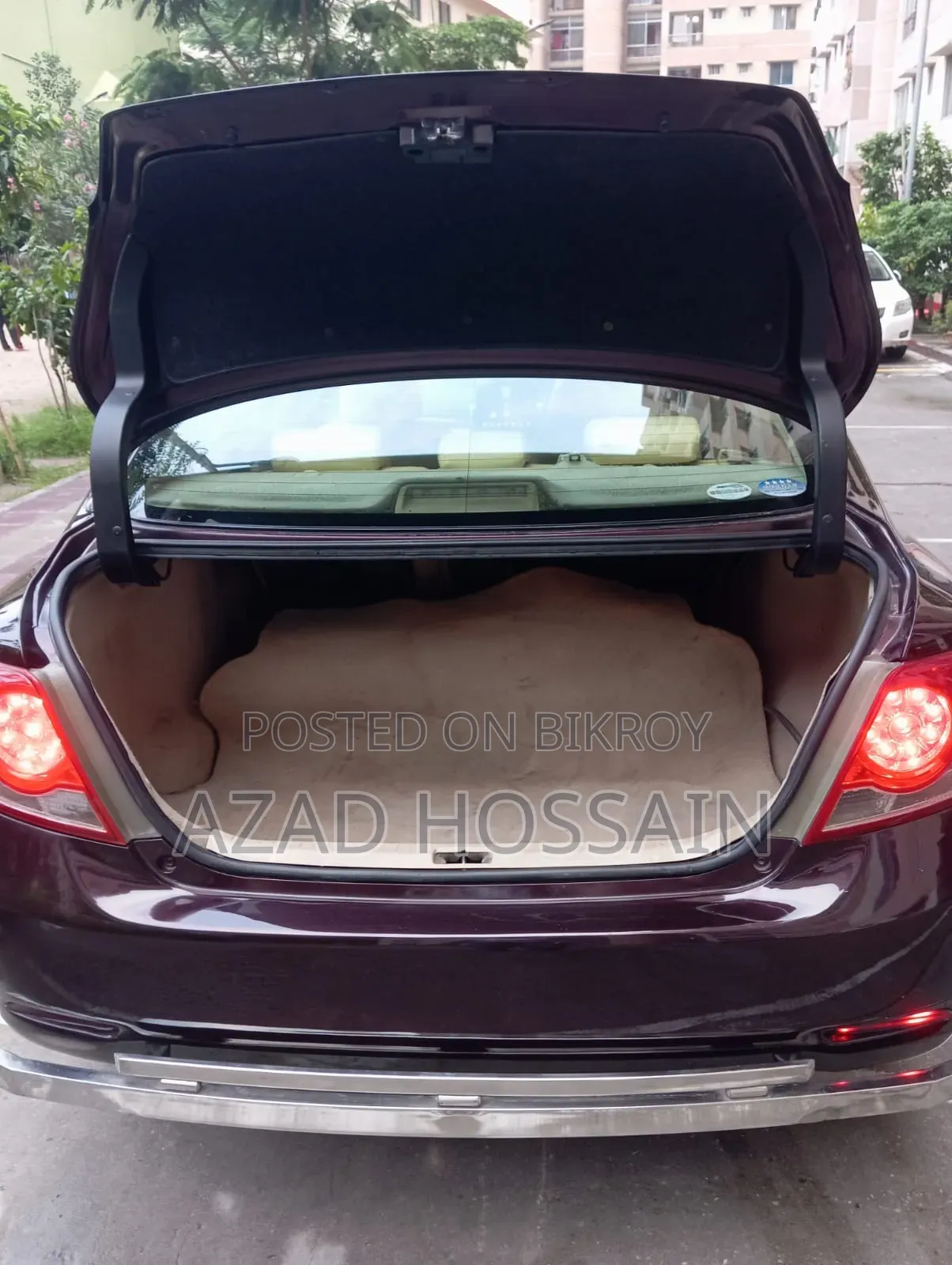 Toyota Allion 2014 Maroon