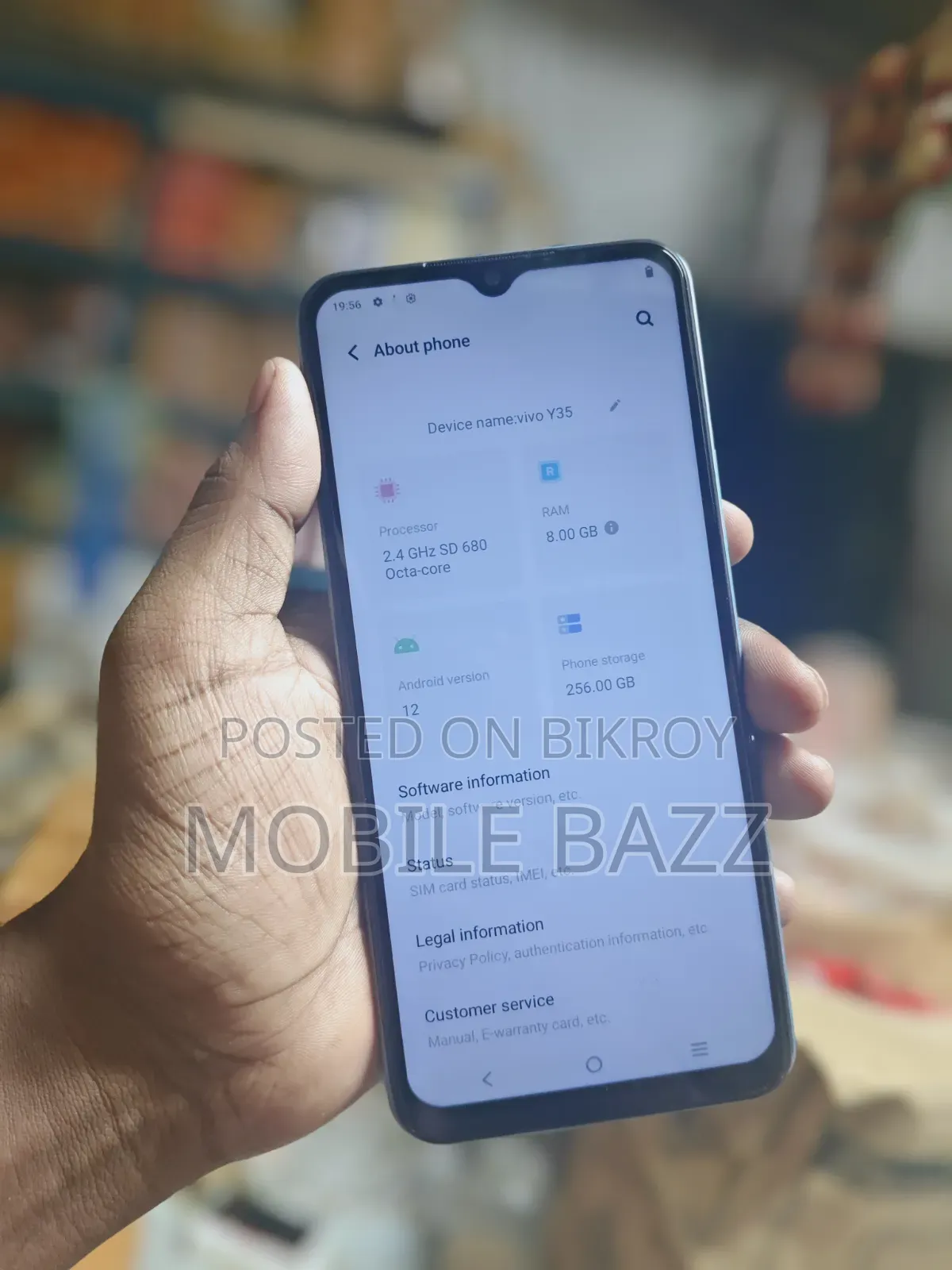 Vivo Y35 256 GB Purple