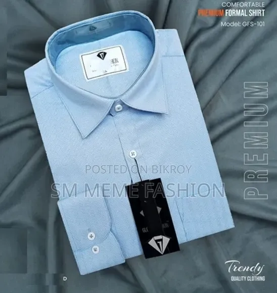 Premium Cotton Full Sleeve Formal Shirt